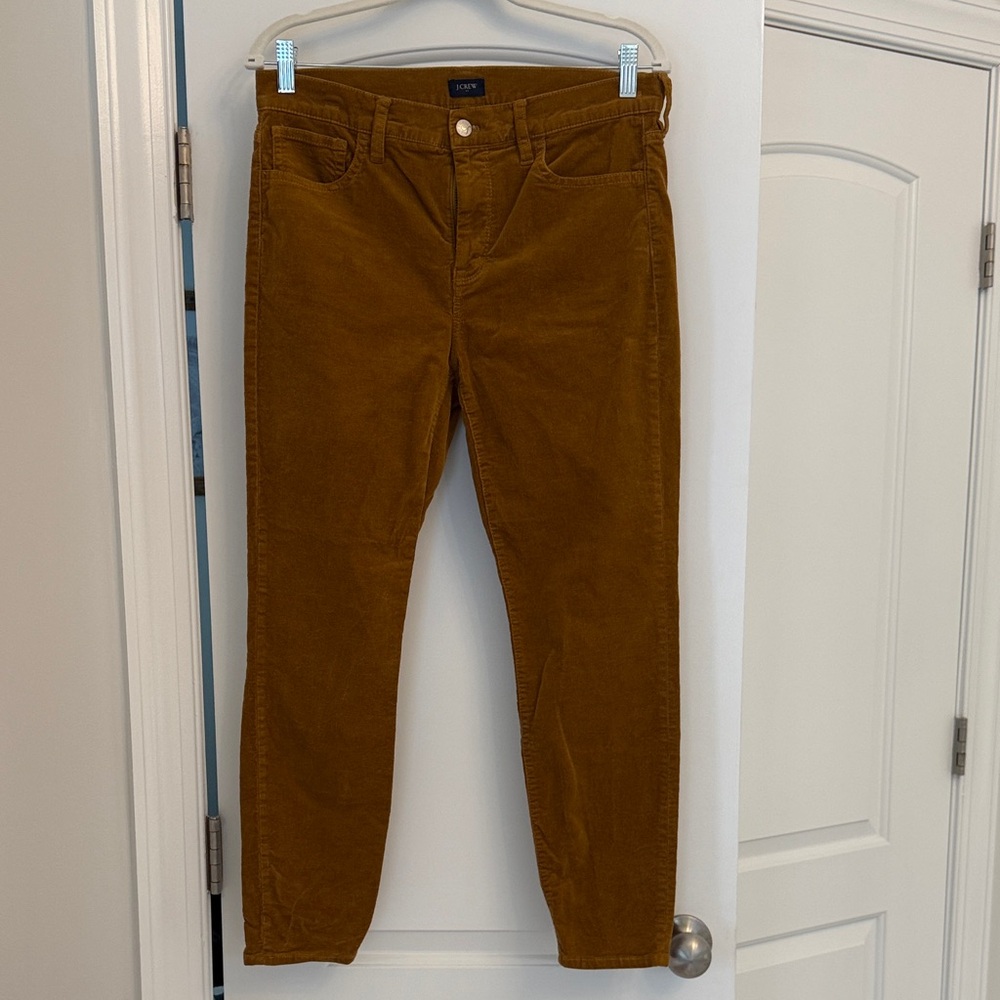 J. Crew Brown Corduroy Trousers